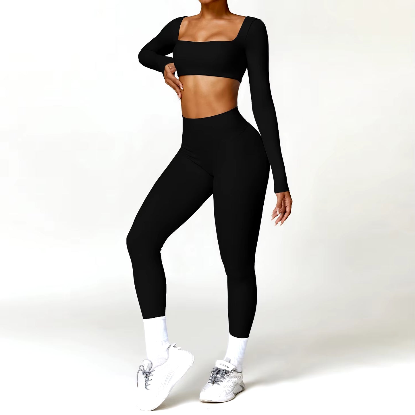 Women's Quick-Dry 2-Piece Yoga Suit and Tracksuit for Summer Workout and Running