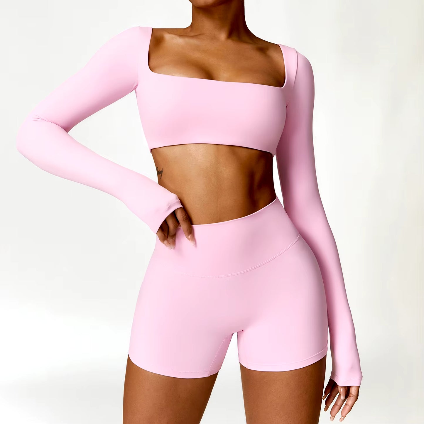 Women's Quick-Dry 2-Piece Yoga Suit and Tracksuit for Summer Workout and Running