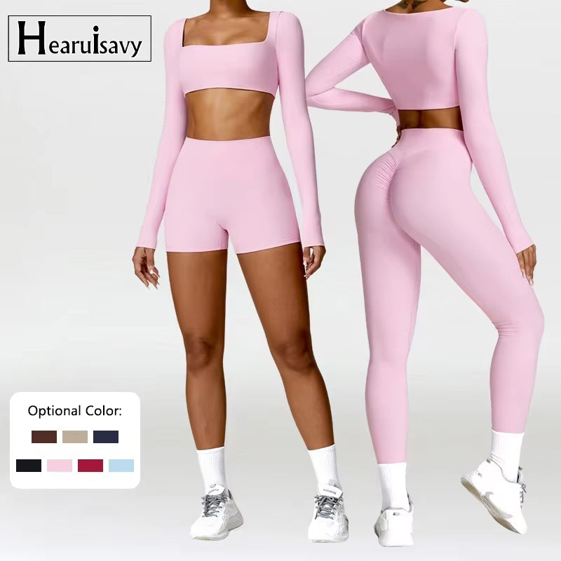 Women's Quick-Dry 2-Piece Yoga Suit and Tracksuit for Summer Workout and Running