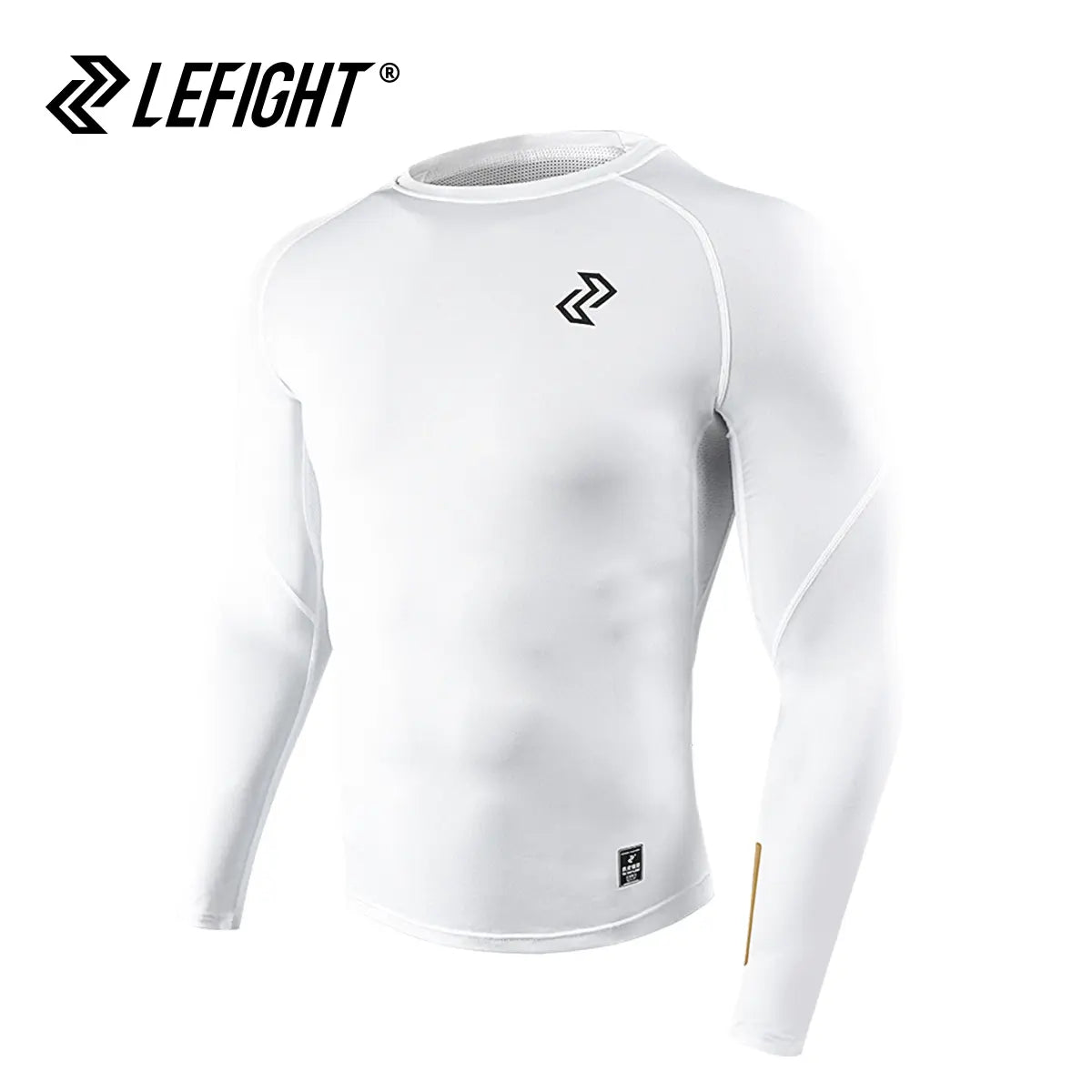 Lefight Men'S Solid Color Casual Muscle Shapewear, Compression Shirt, V-Neck, Long Tight T-Shirt, Long Sleeve, Gym Sports Men'S Tops, Men'S Daily Wear, 2025 Autumn Fashion Clothing