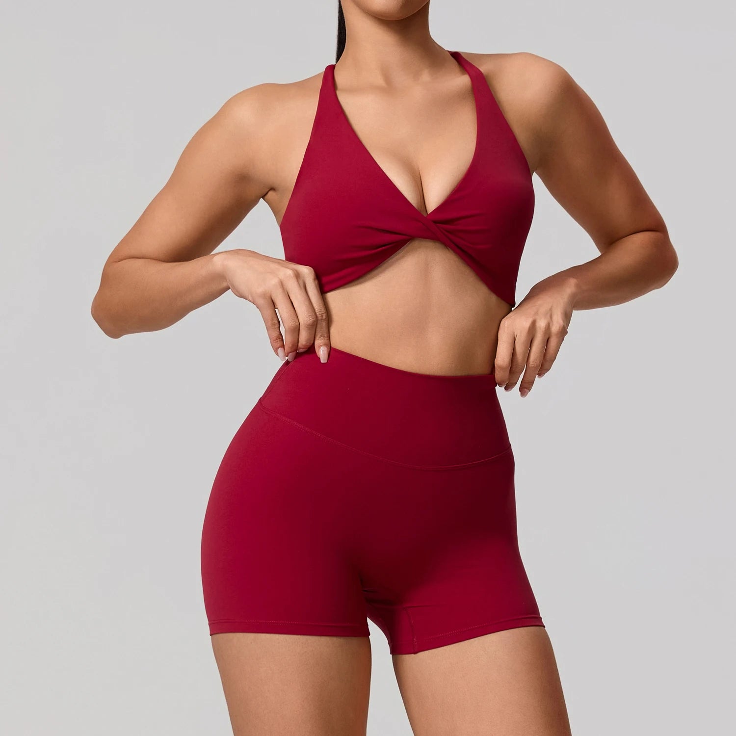 Women's Quick-Dry 2-Piece Yoga Suit and Tracksuit for Summer Workout and Running