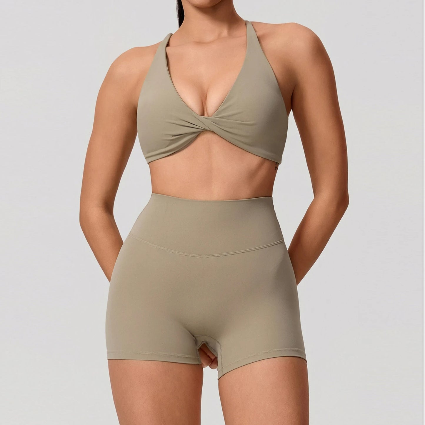 Women's Quick-Dry 2-Piece Yoga Suit and Tracksuit for Summer Workout and Running